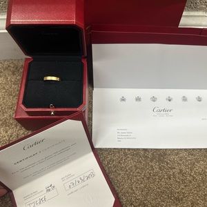 Cartier LOVE WEDDING BAND size 54